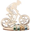 WORTGEFECHTE XL Money Gift Made of Wood Mountain Bike Gift