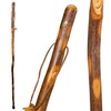 Brazos Brazos Rustic Wood Walking Stick, Hickory, Traditional Style Handle,