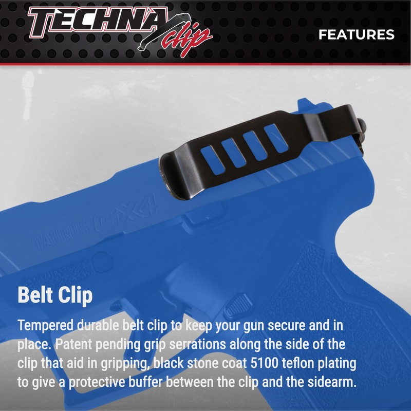 Techna Clip Concealment System for Taurus GX4 9mm Luger Pistols