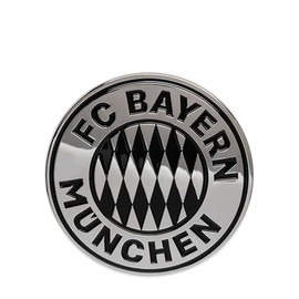 FC Bayern München Fan Item Sticker Chrome Logo 3D