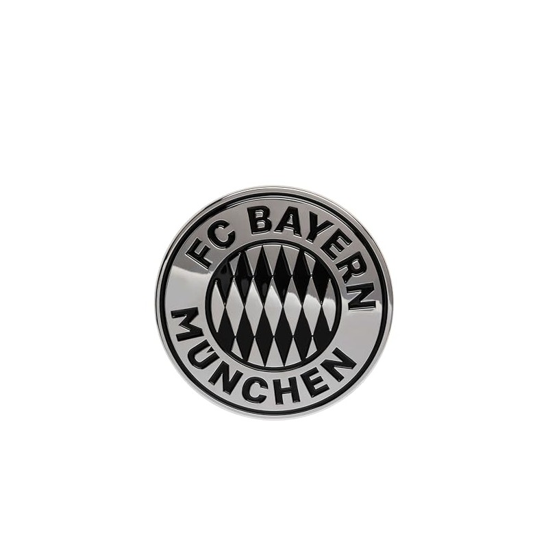 FC Bayern München Fan Item Sticker Chrome Logo 3D