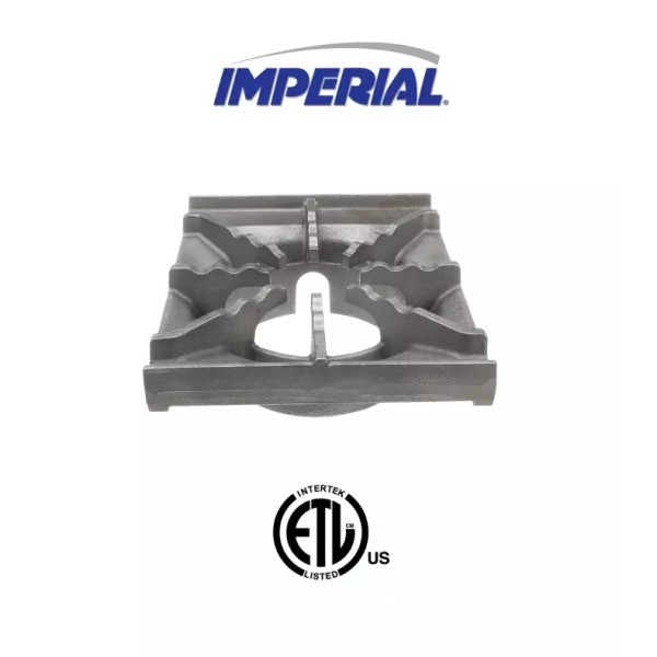 Imperial 35335 Top Grate, Open Burner, Rear, IHR-6-Cast Iron, 12"