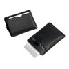 Small Leather Credit Card Holder with RFID Protection, Minimalist Men's