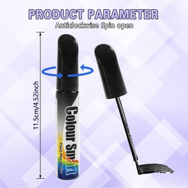 Car Automotive Touch Up Pain, Paint Scratch Repair, Wheel Paint, Scratch Remover for Vehicles, Two-In-One Car Paint Scratch Repair, Touch Up Paint Pen for Car/Motorcycle/Boat