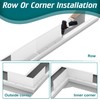 Daisypower 12 Pack Gutter Valley Splash Guards,Rainwater Roof Rain Diverter