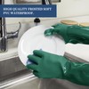 Haiou Long Rubber Gloves, 25" Elbow Length, Heavy Duty, Chemical