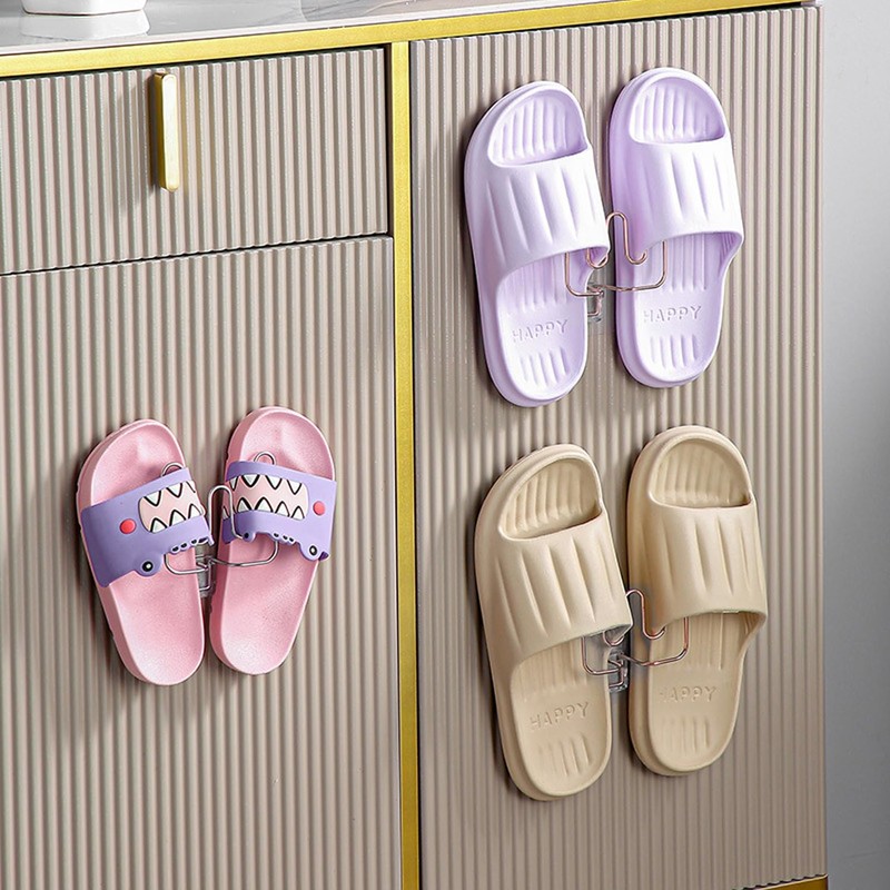 Shoe Holder Wall, Shoe Stacker, Space-Saving, Wall Mounted Shoe Rack