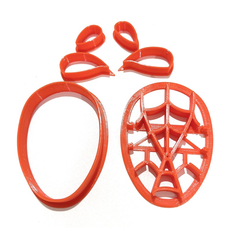 T3D Cutters Superhero Kit 6pcs Cookie Cutter, Suitable for Cakes
