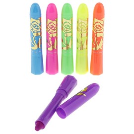 zalati Pigment Sticks 6 Pieces Face Painting Makeup Pen with Luminous Effect for Fancy Dress Party DIY Painting Makeup