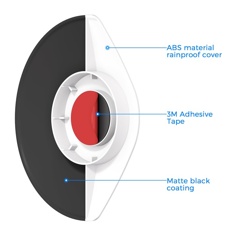 Sun and Rain Protective Cover Compatible with New Ring Outdoor