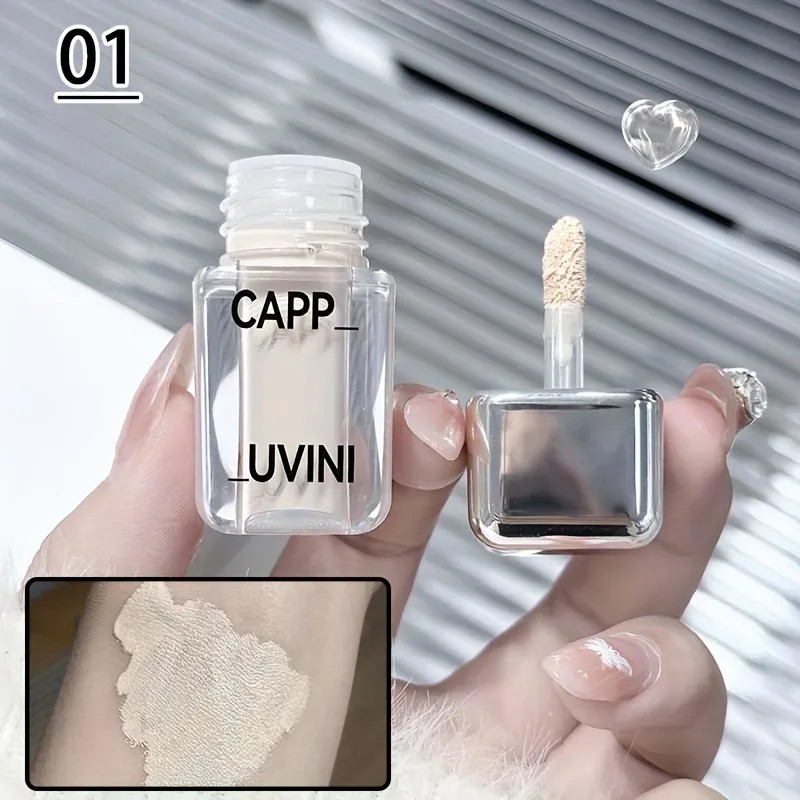 Corrector Ojos Cristal Cappuvini Cubre Ojeras De Aspecto Nat