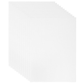 PATIKIL 4x6 Canvas Boards for Painting, 12 Pack 100% Cotton Square Triple Primed Stretched Blank Art Canvas Panel Bulk Thin for Acrylic, Oil, Tempera Paints, White