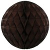 3-pack 5 Inch Honeycomb Tissue Paper Balls (Brown)