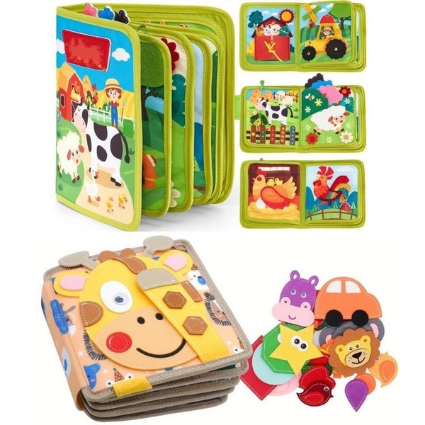 Early Education Enlightenment Busy Board Toy, 1 Count 3D Story