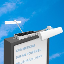 Solar Sign Light, Solar Billboard Light, 420 LED 2600 Lumens Solar Lights for Sign, Suitable for Outdoor, Commercial, Bussiness, Highway, billboards, Signs