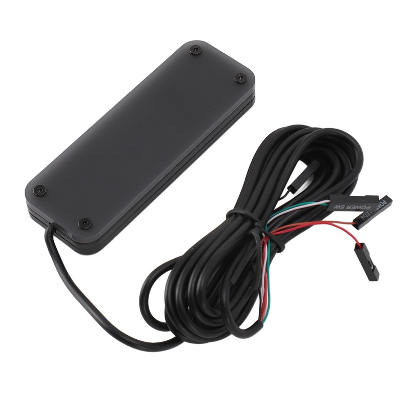 Touch Sliding Desktop Computer Power Switch RGB Lighting External PC