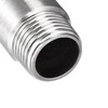 uxcell Shower Head Extension Arm Stainless Steel 1/2PT Male to