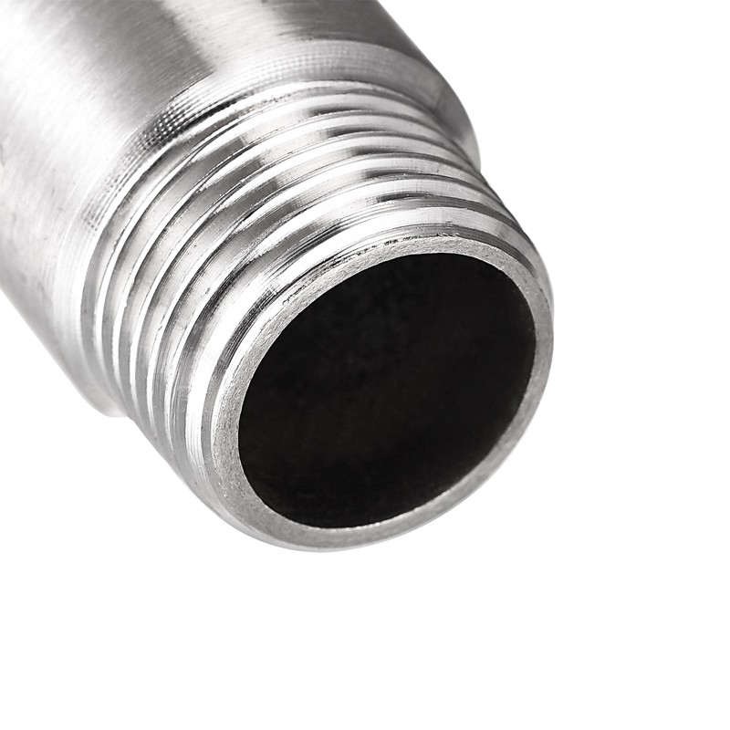 uxcell Shower Head Extension Arm Stainless Steel 1/2PT Male to