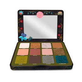 Yuya - Set de 12 tonos de sombras para ojos de larga duración y gran pigmentación,ideal para tooda ocasión Edén, 24g