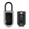 NUZAMAS Realtor Key Lock Box Safe Lockbox 10-Digit Push Button