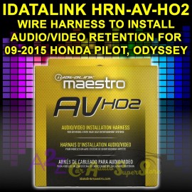 iDATALINK MAESTRO HRN-AV-HO2 REAR SEAT ENTERTAINMENT RETENTION HARNESS FOR HONDA