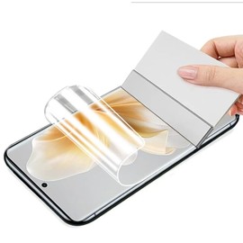 Renwox High Sensitivity Hydrogel Film for Vivo V40 SE 5G 6.67 Inch Flexible HD Clear Screen Protector Explosion-Proof Fingerprints Unlock Hydraulic Film Pack of 2