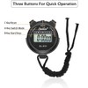 Digital Sports Stop watch, referee kit, Handheld stopwatch Split Lap