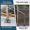 Boat Lifeline Netting,Boats Nettings Length-46 Feet Boat Safety Lifeline Netting,Safe