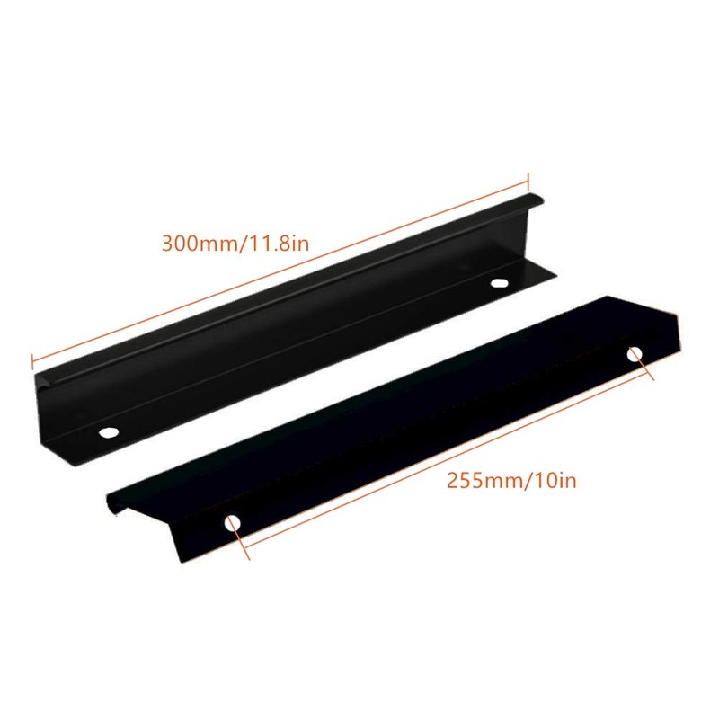 Modern Style Finger Edge Pull, Tiberham 2 Pack Heavy Duty