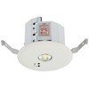 Panasonic (パナソニック) LED Emergency Lighting Fixture, Embedded 3.9 inch Diameter