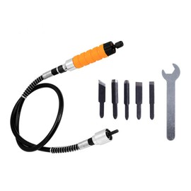 Flexible Shaft Electric Chisel Wood Carving Wood Chisel- High Speed Work(with Flexible Shaft,Yellow)