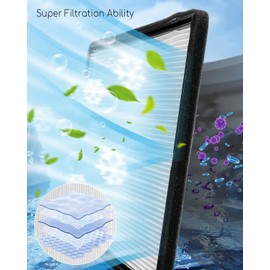 4 Pcs Cabin Air Filter Fit for Kenworth T660 T680 T800 T880 Peterbilt 387 567 579 Replace PA30269 S28571 F37-1018 S-9034