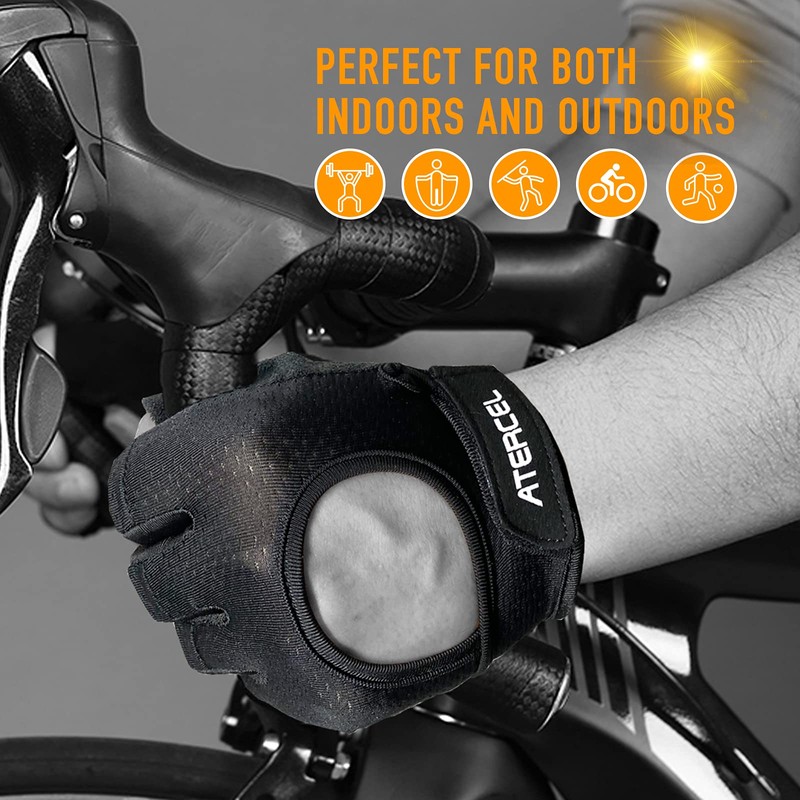 ATERCEL Weight Lifting Gloves Full Palm Protection, Workout Gloves for