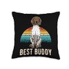 German Shorthaired Pointer GSP Sunset Throw Pillow