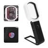 Handheld Magnifying 10X 25X Dual Glass Folding Magnifier Square W/