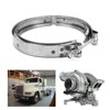 Exhaust V-band clamp turbocharger 186917 stainless steel 140-150 mm turbo