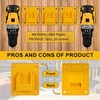 YUMSONYO 10pc Tool Holders and Battery Holder for Makita 18V