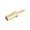 sourcing map Straight Brass Barb Fitting Reducer, Fit Hose ID