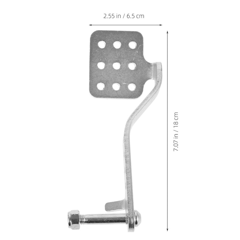 Gatuida 1pair Brake Pedal Replacement Kit for Throttle Pedal Brake