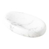 Howlite Worry Stone – Natural White Thumb Palm Stone for