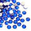 Towenm 720PCS Glass Flatback Rhinestones, SS20 4.8mm Flat Back Crystals