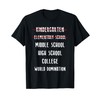 Middle School Graduation T-Shirt