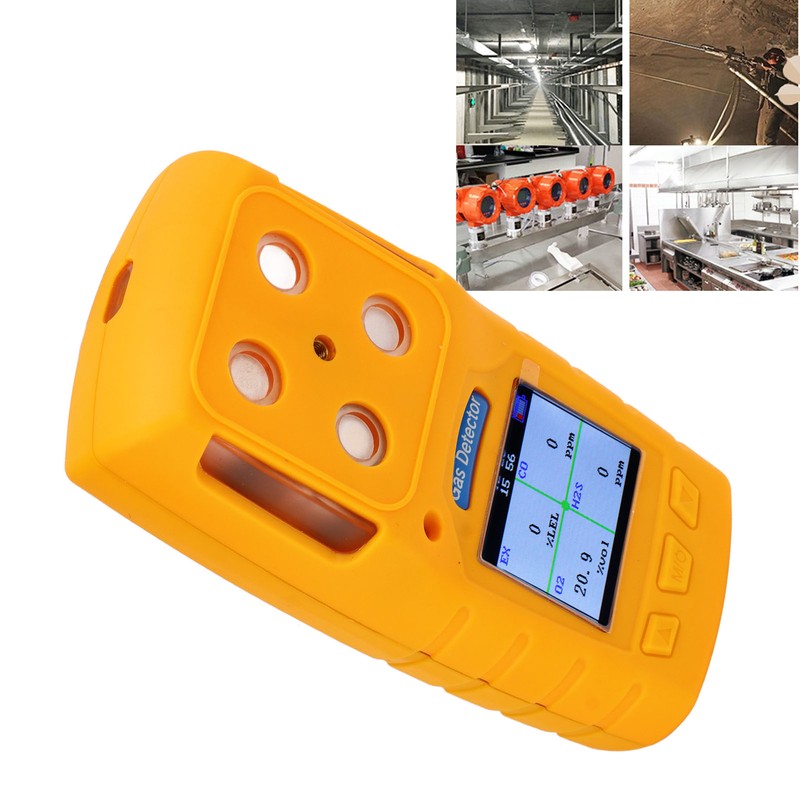 Gas Leak Detector 4 in 1 Explosion Proof Tester High