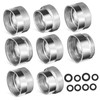 Operitacx 4sets 8pcs Faucet Adapter Kit Durable Faucet to Hose