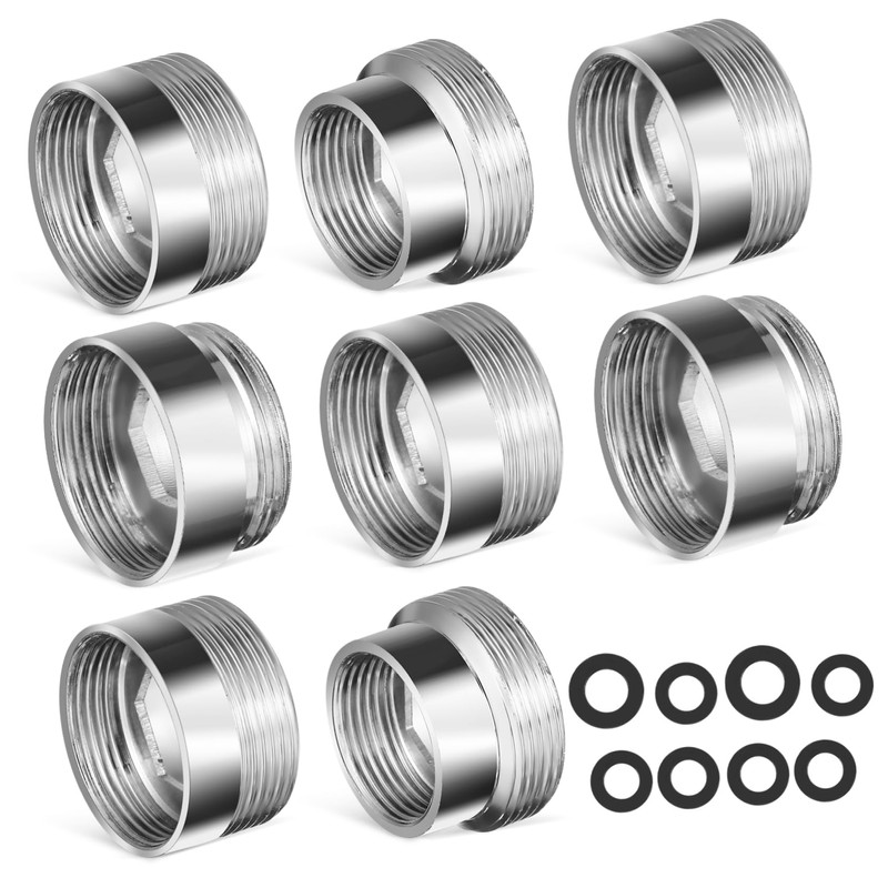 Operitacx 4sets 8pcs Faucet Adapter Kit Durable Faucet to Hose