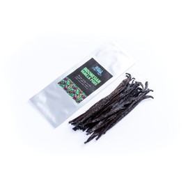 Vanilla Mart - Indonesian Vanilla Pods - Pack of 2 Vanilla Pods - Grade A Vanilla Beans - Whole Grade A Vanilla Pods - Premium Indonesian Vanilla - Vanilla Pods & Beans from Around The Globe