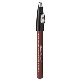 Kiss proof matte lipstick pencil shade 2. Soft long stay lipstick pencil with integrated lid sharpener