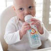 Dr. Brown's Milestones Narrow Sippy Bottle, 100% Silicone Soft Sippy