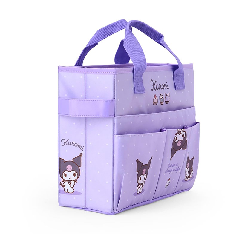Sanrio Meeting Box Kuromi Storage with Handle 343579