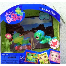 Littlest Pet Shop Postcard Pets Iguana